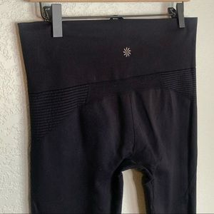 Athleta ribbed crop leggings